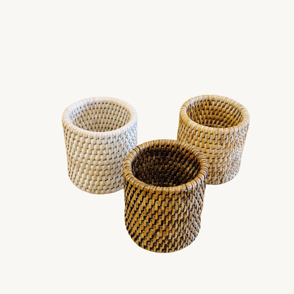Rattan Pen Pot