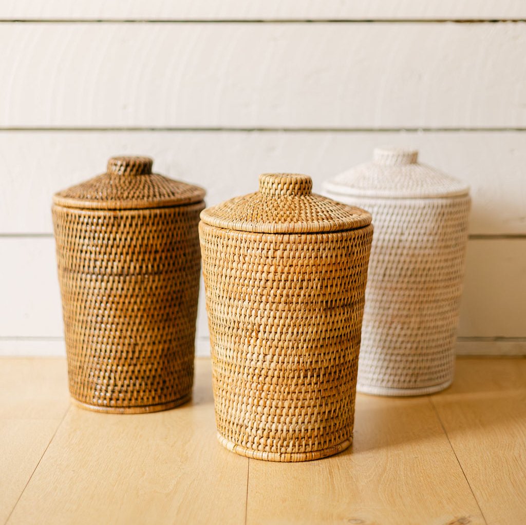 Small Rattan Bin