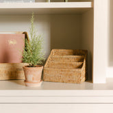Rattan Letter Holder/ Rattan Letter Organiser