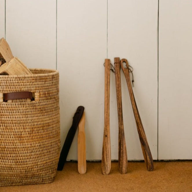 Handturned Long Wooden Shoe Horn – Kokko Hardwood