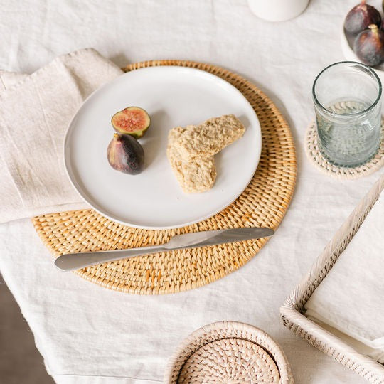 Rattan Round Placemat / Tablemat