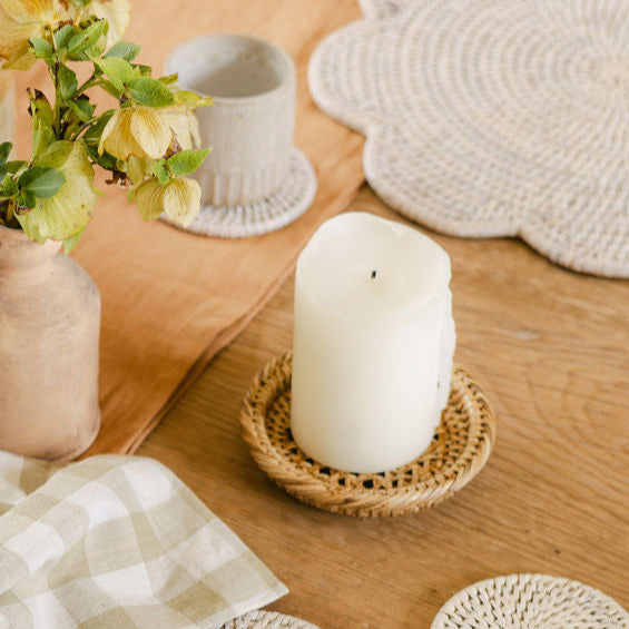 Rattan Mini Bread Plate/ Mini Bread Basket