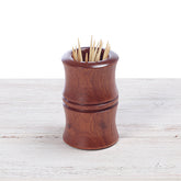 Rosewood Toothpick Holder