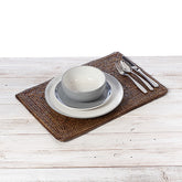Rattan Rectangular Placemat/ Tablemat