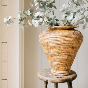 Rattan Vase