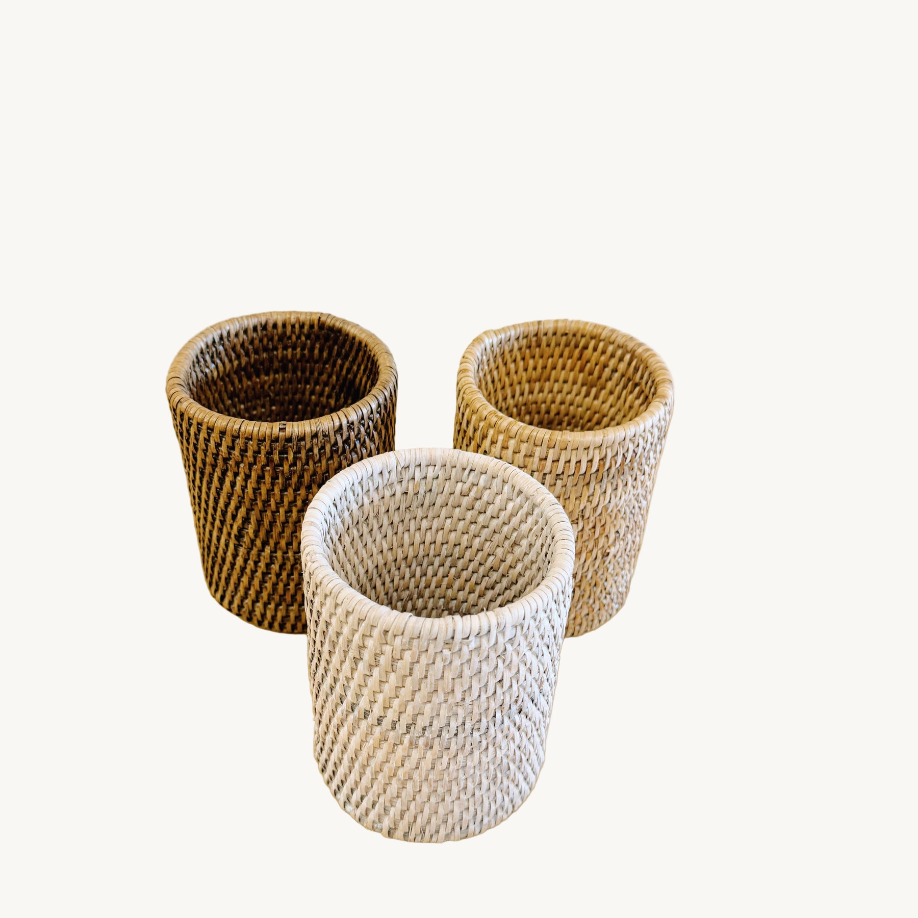 Rattan Pen Pot
