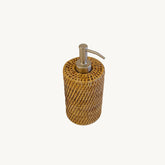 Round Rattan Soap Dispensers