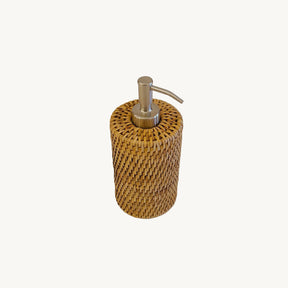Round Rattan Soap Dispensers