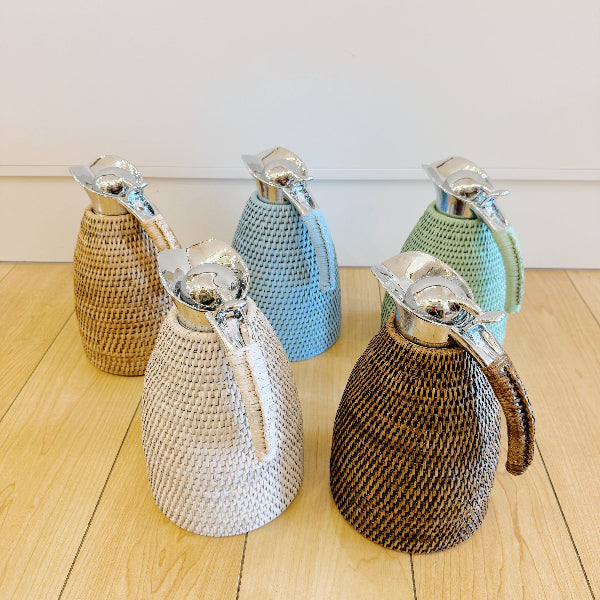 Rattan Water Jug/ Flask