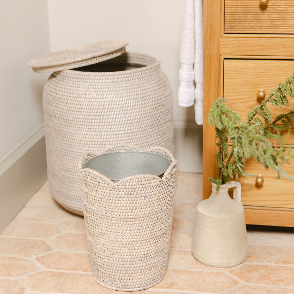 La Jarre – Short Neck Rattan Laundry Basket
