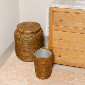 La Jarre – Short Neck Rattan Laundry Basket