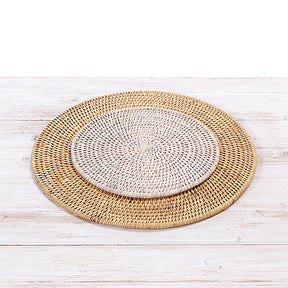 Rattan Round Placemat / Tablemat
