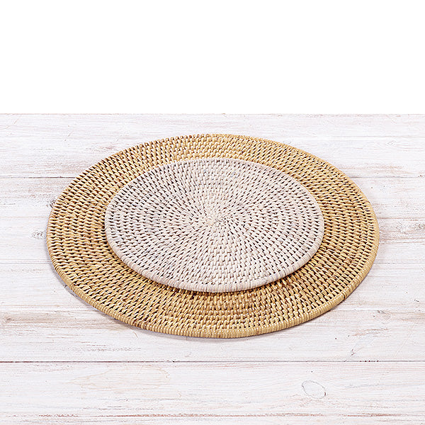 Rattan Round Placemat / Tablemat