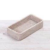 Rattan Rectangular Vanity Tray