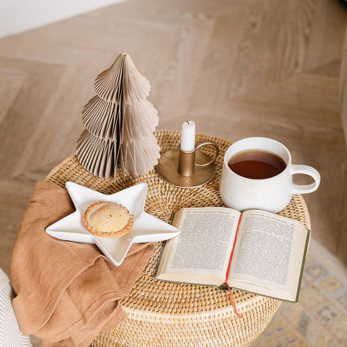 Rattan Asean Stool / Side Table