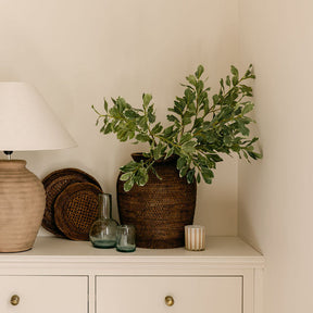 Rattan Flower Vase