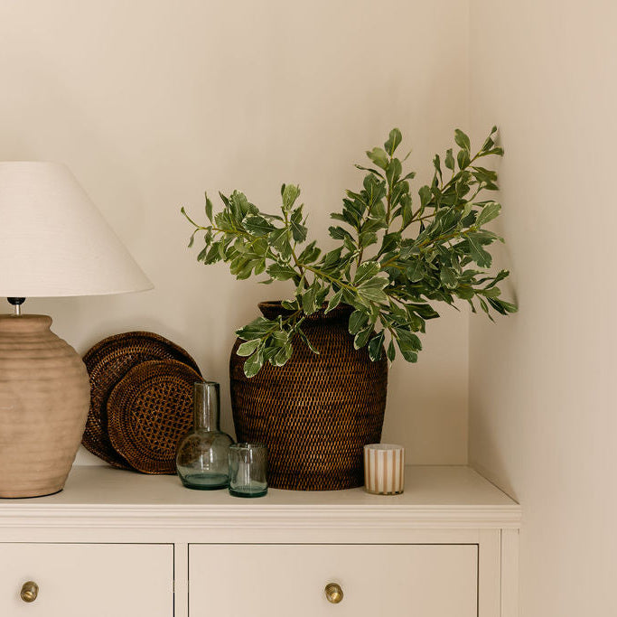 Rattan Flower Vase