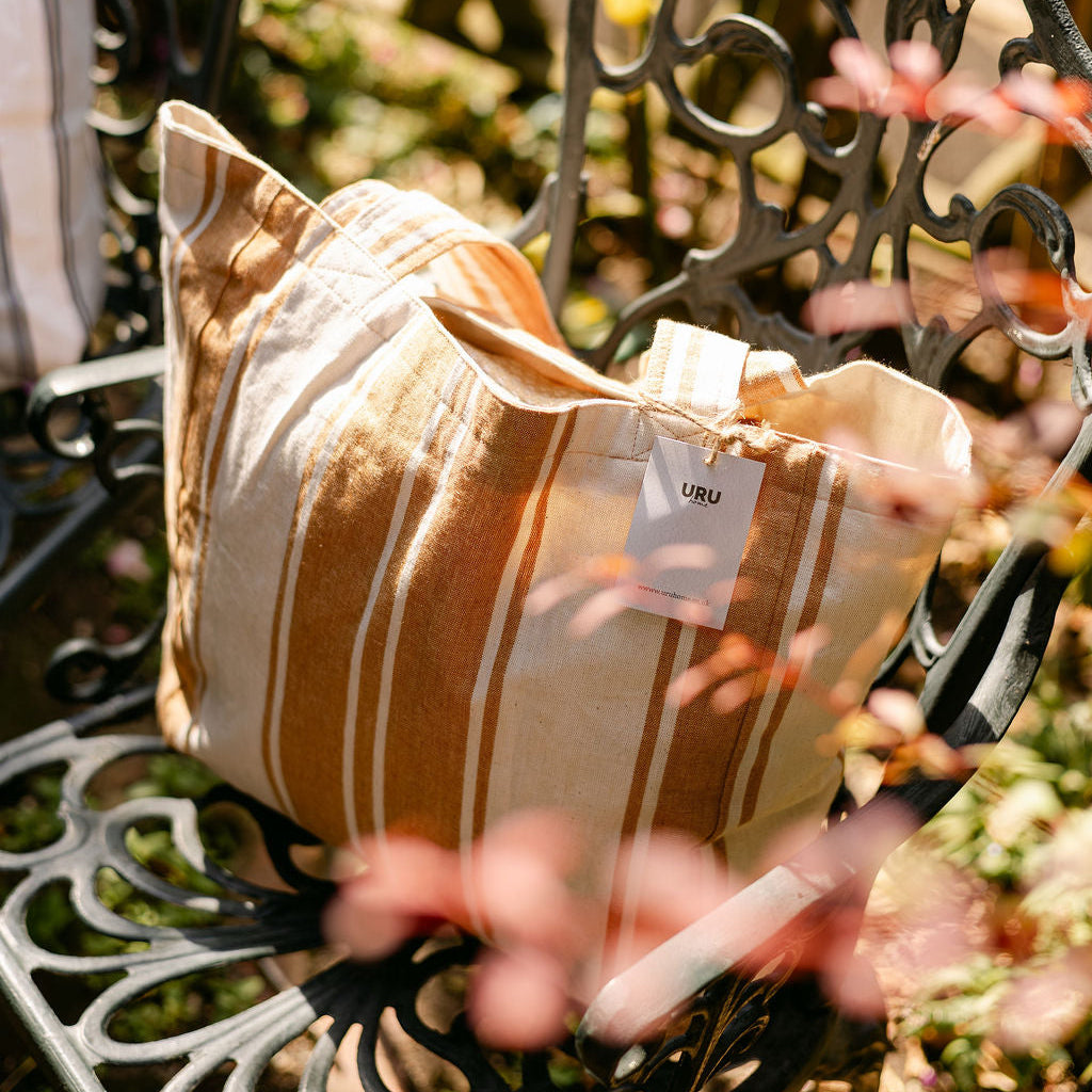 Handwoven Cotton Shopper Bag/ Tote Bag