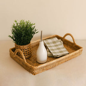 Rattan Small Planter/ Small Rattan Storage Pot ( Sold individually)