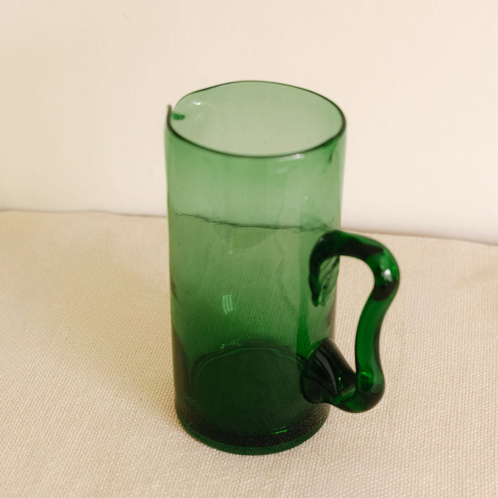Hand Blown Glass Jug / Carafe