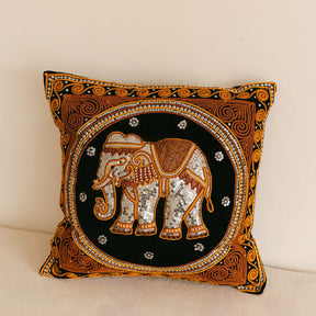 Burmese Kalaga Embroidered  Sequins Cushions (Tapestry)