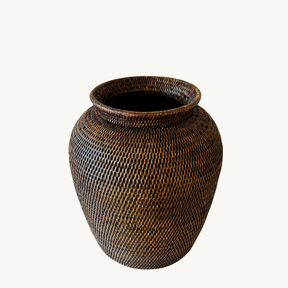 Rattan Flower Vase