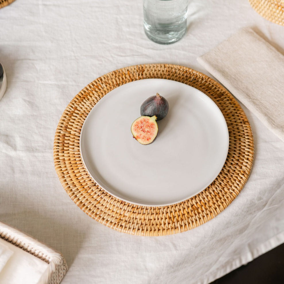 Rattan Round Placemat / Tablemat