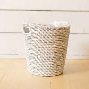 Rattan Ice Bucket with Liner