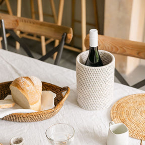 Rattan Wine Bottle Holder