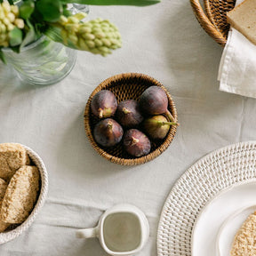 Rattan Wine Bottle Placemat