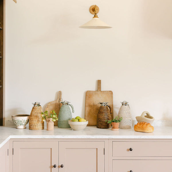 Rattan Water Jug/ Flask