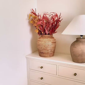 Rattan Flower Vase