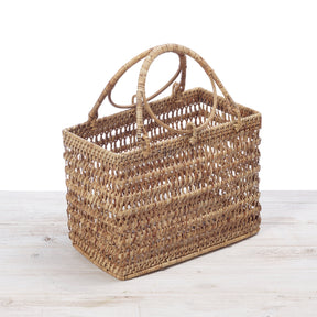 Rattan Handheld Picnic Basket