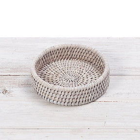 Rattan Wine Bottle Placemat