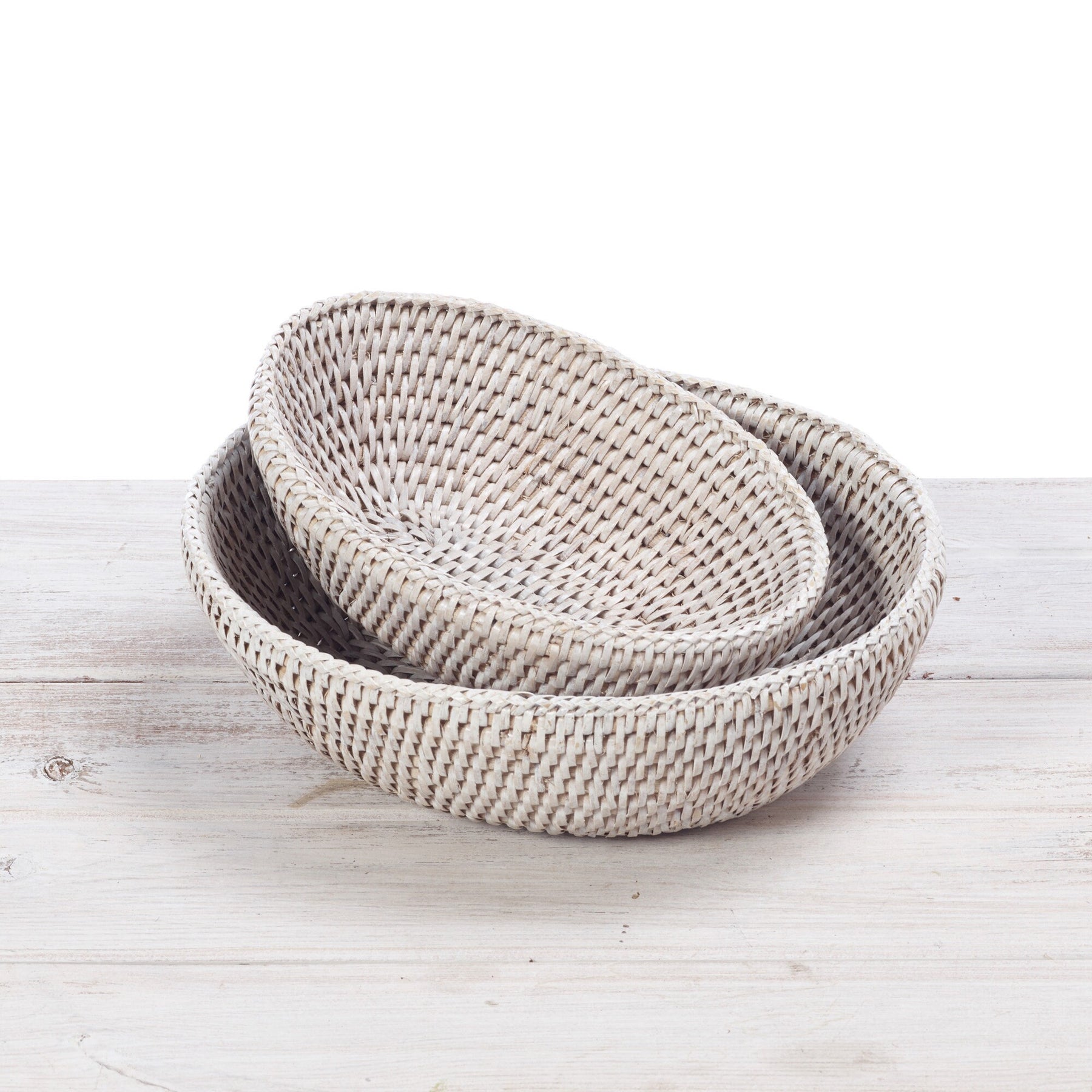 Rattan Small Oval Bread Basket