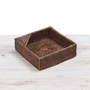 Rattan Square Napkin Holder