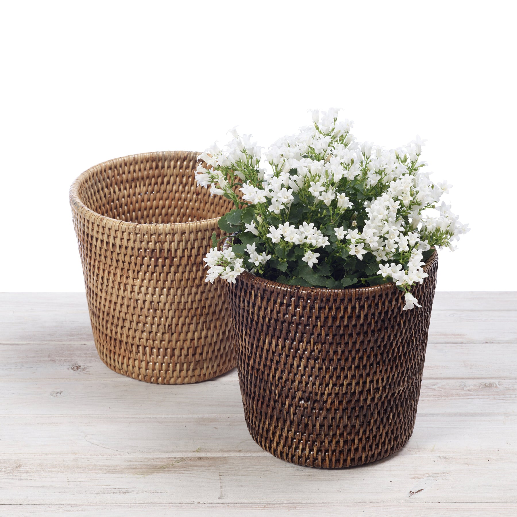 Rattan Flower Pot