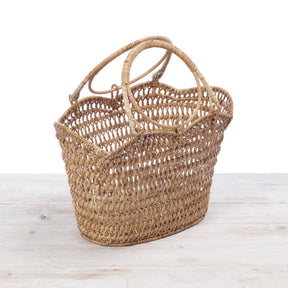 Rattan Handheld Picnic Basket