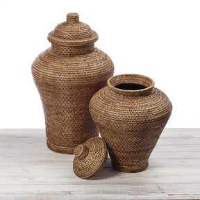 Rattan Vase