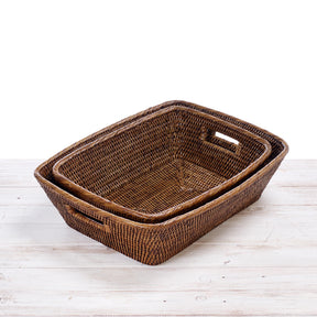 Rattan Classic Family Storage Basket