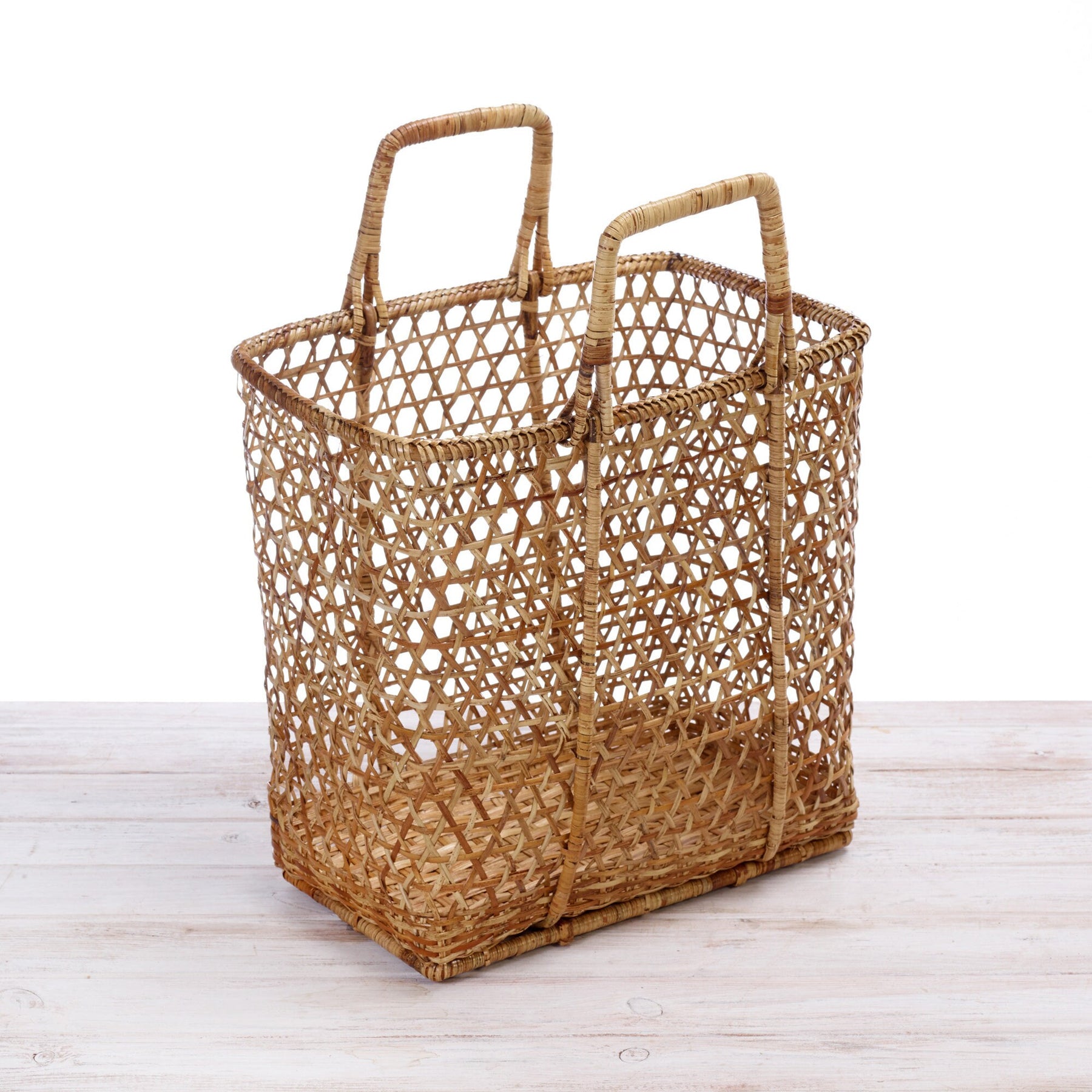 Rattan Large Beach Basket / Picnic Basket