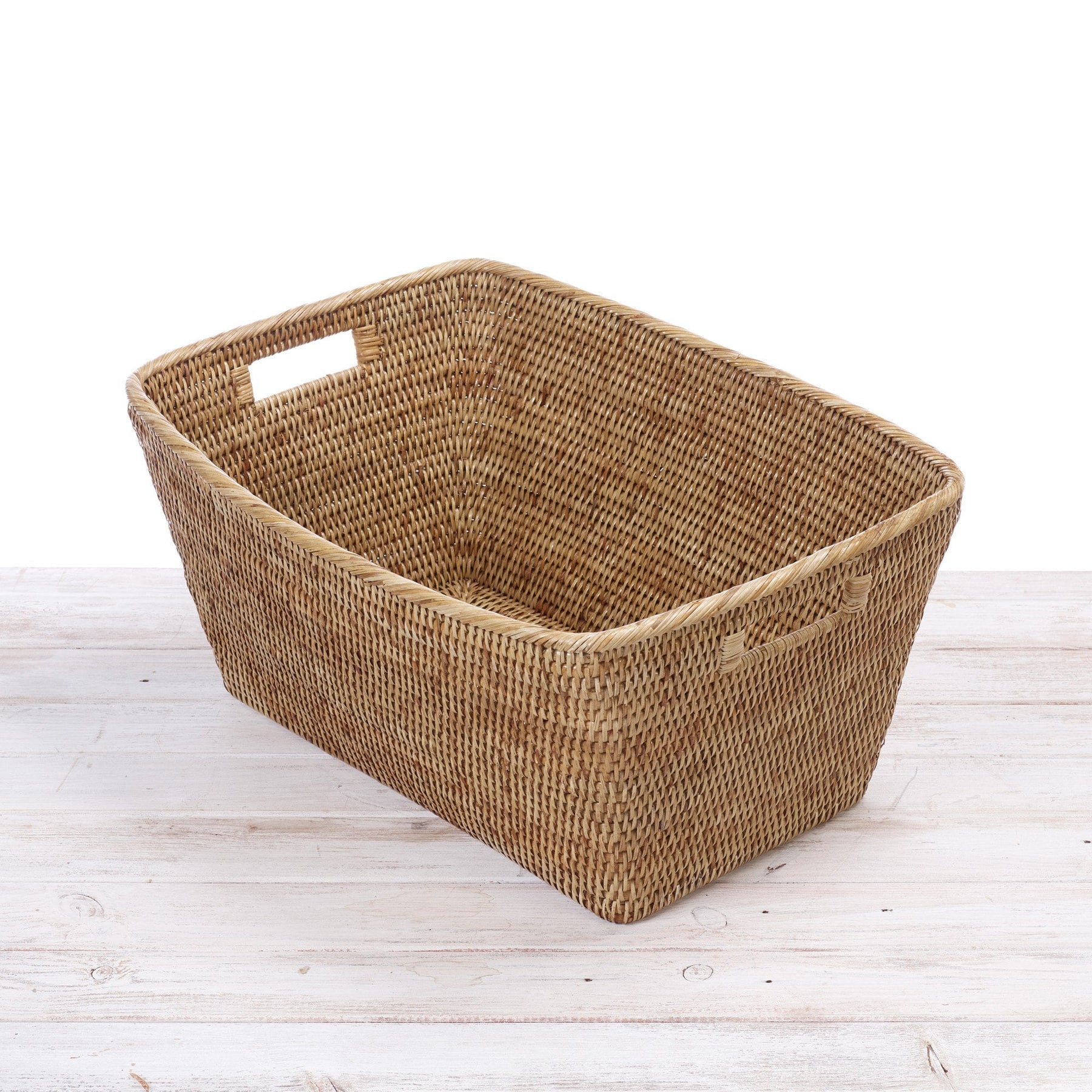 Rattan Large Family Blanket  Storage Basket