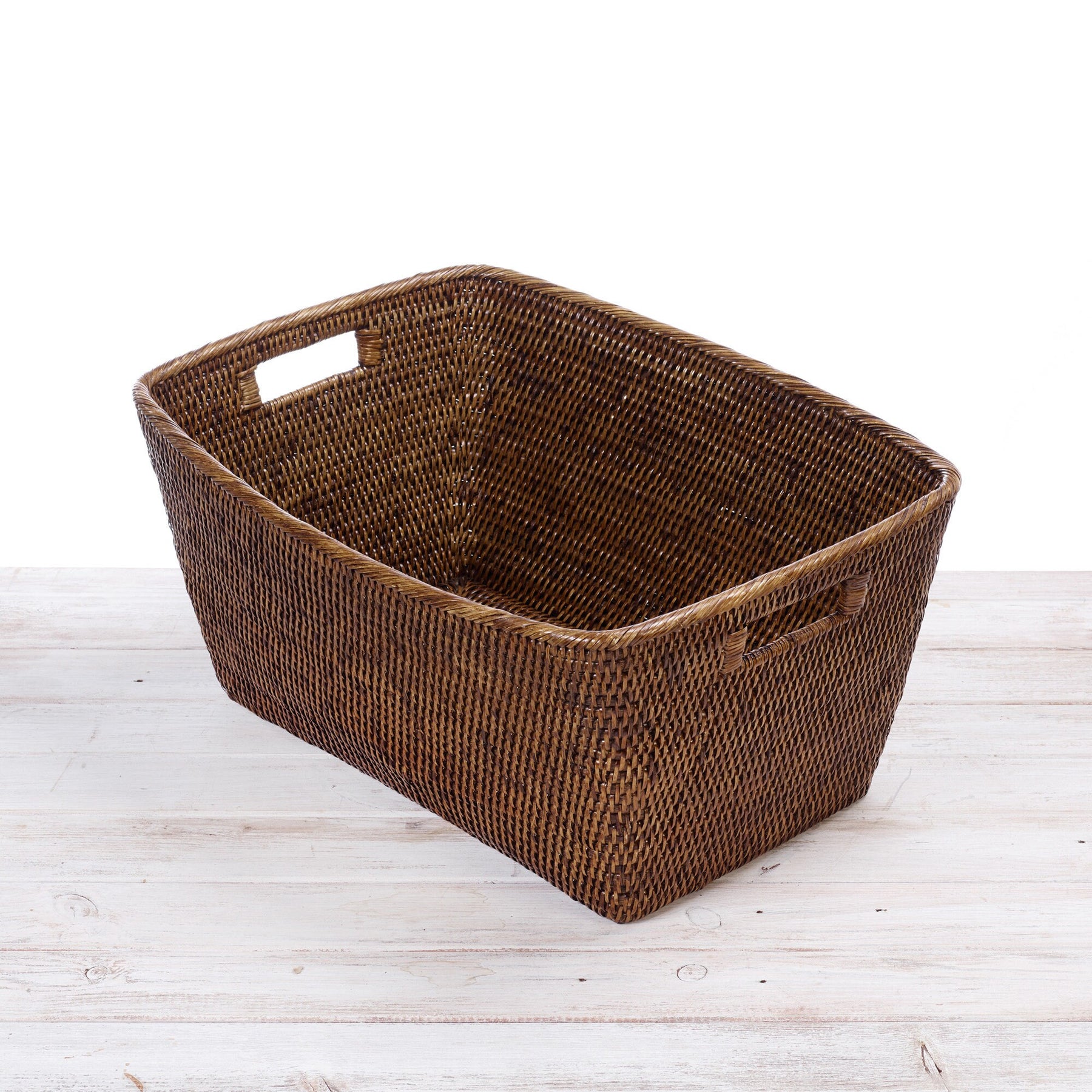 Rattan Large Family Blanket  Storage Basket