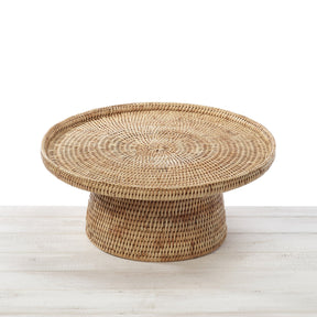 Rattan Round Cake Stand