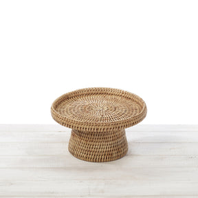 Rattan Round Cake Stand