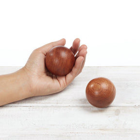 Wooden Natural Healing Massage Ball (Pair)