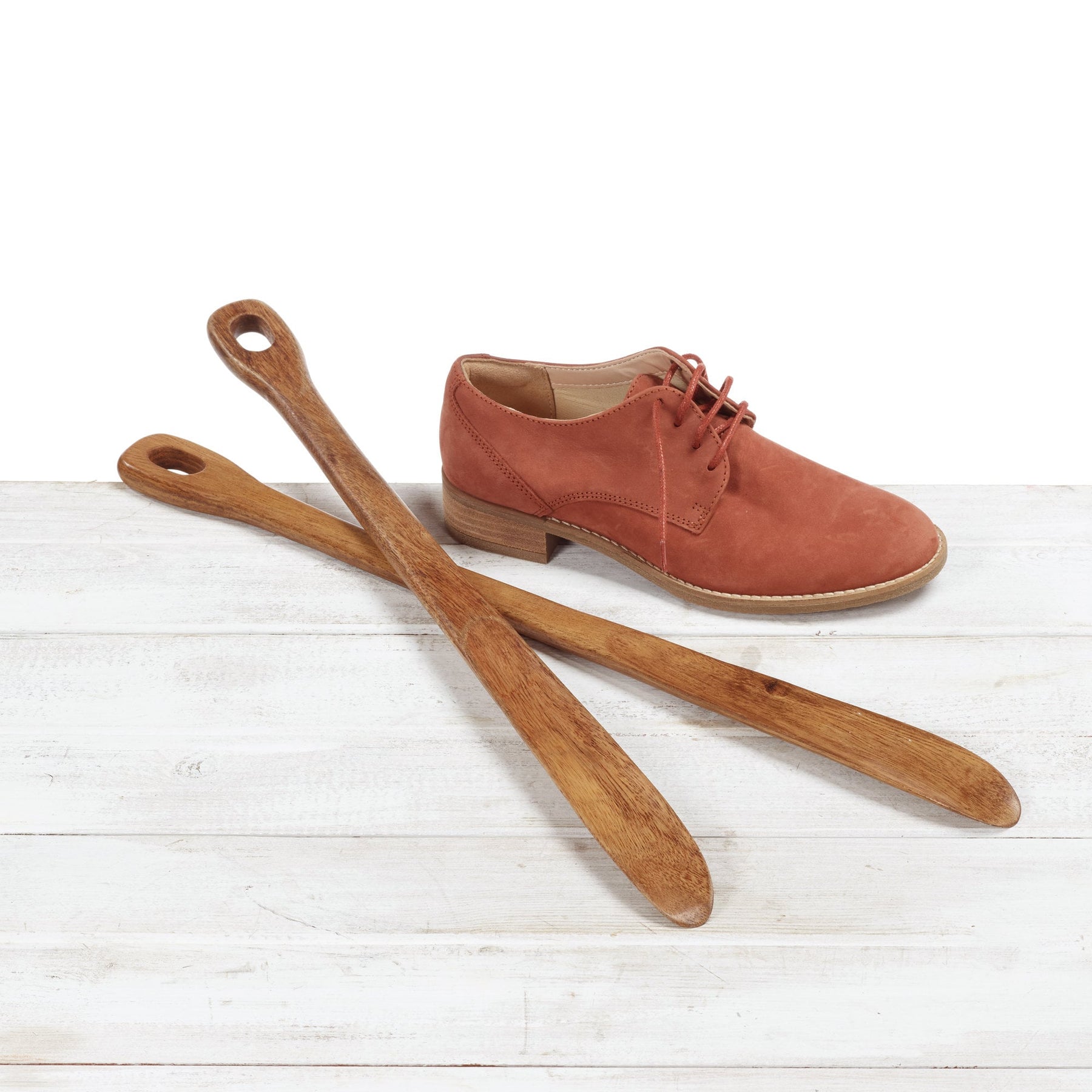 Wooden Handturned Long Shoehorn